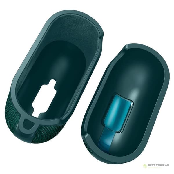 Spigen Urban Fit - Suojakuori Apple AirPods 4:lle (Keskiyönvihreä)