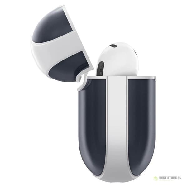 Spigen Classic C1 - Suojakuori Apple AirPods 4:lle (Grafiitti)