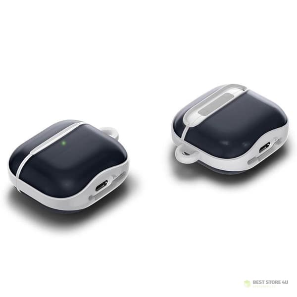 Spigen Classic C1 - Suojakuori Apple AirPods 4:lle (Grafiitti)