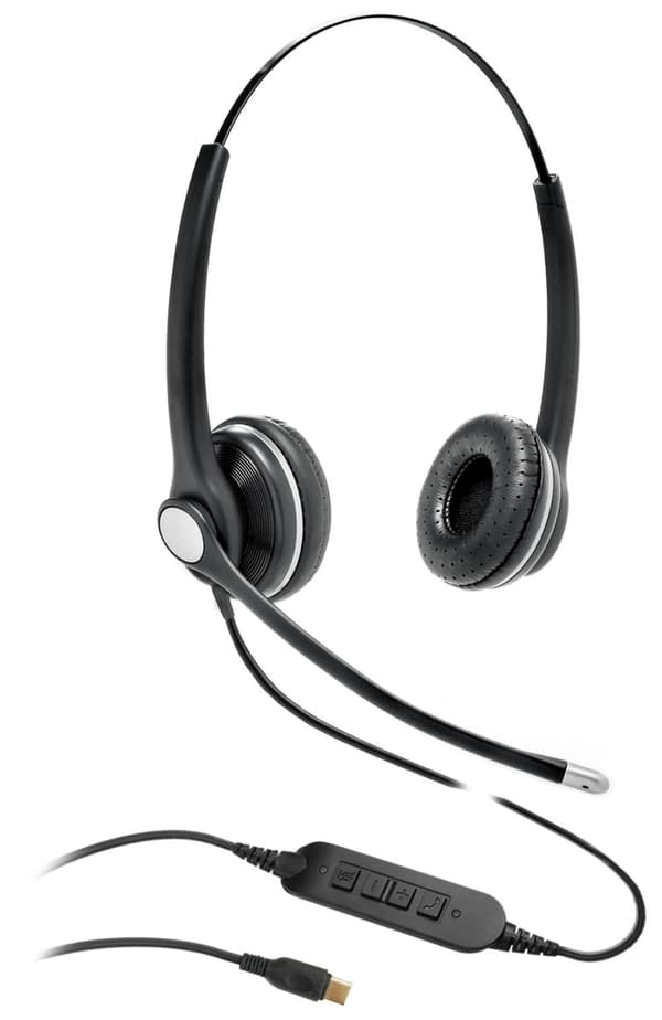 eSTUFF G4045 USB-C kontorsheadset, GLB240450