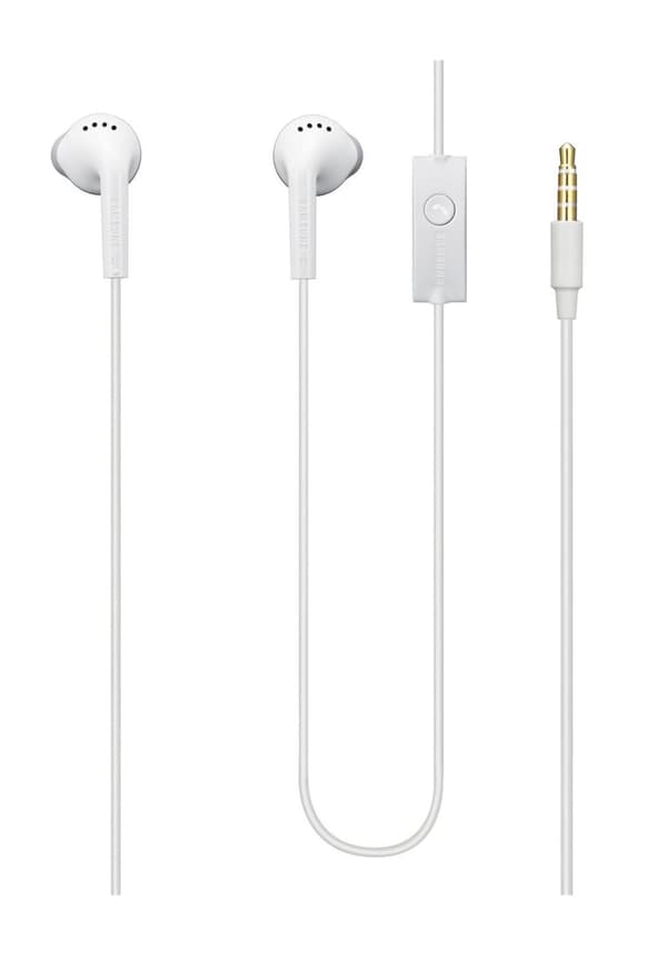 Samsungin langalliset nappikuulokkeet puhe-/musiikkikäyttöön, valkoiset, EHS61ASFWE
