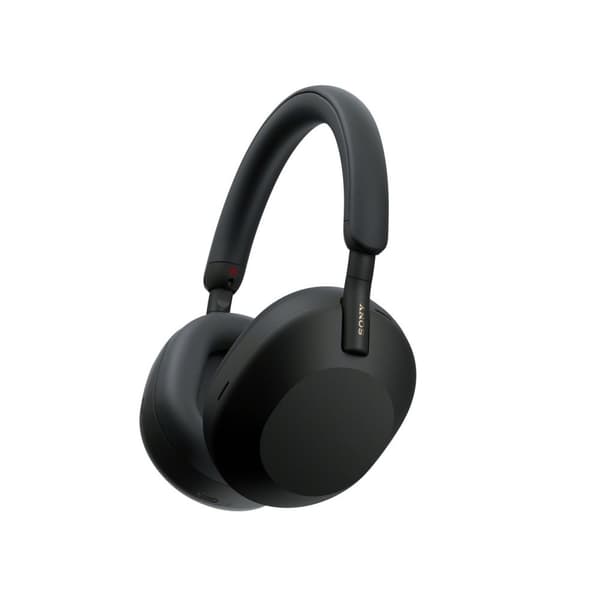 Sony Bluetooth-hovedtelefoner med og uden ledninger, sorte, WH1000XM5B.CE7