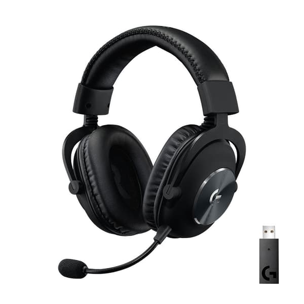 Logitech PRO X LightSpeed Trådlöst Headset – SVART – EMEA, 981-000907