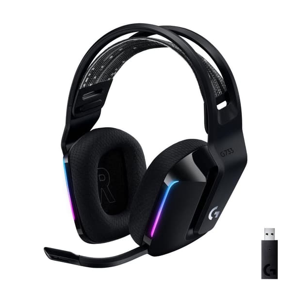 Logitech G733 LightSpeed langattomat RGB-pelikuulokkeet - musta - EMEA, 981-000864