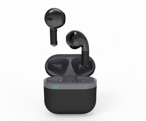 Headset bluetooth/svart/grå tws-02-bk, Gembird