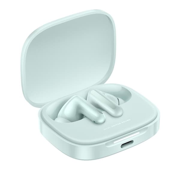 Xiaomi trådlösa öronsnäckor Redmi Buds 6, korallgröna
