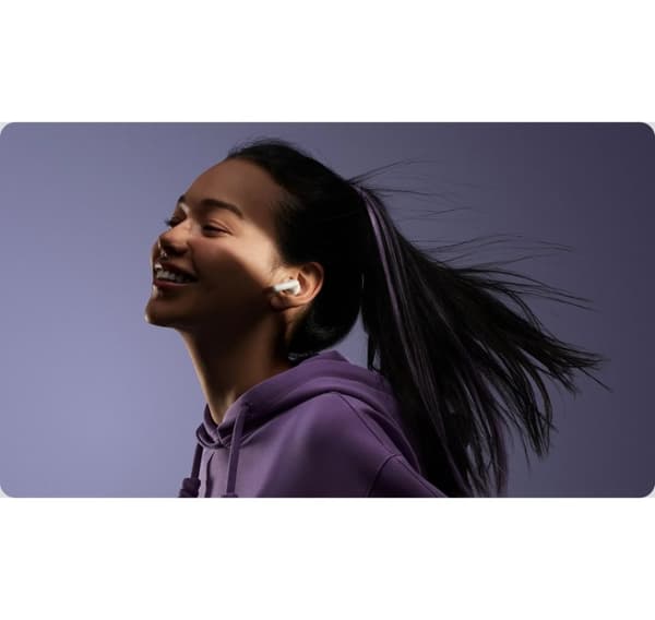 Xiaomi trådlösa öronsnäckor Redmi Buds 6 Pro, glaciärvita