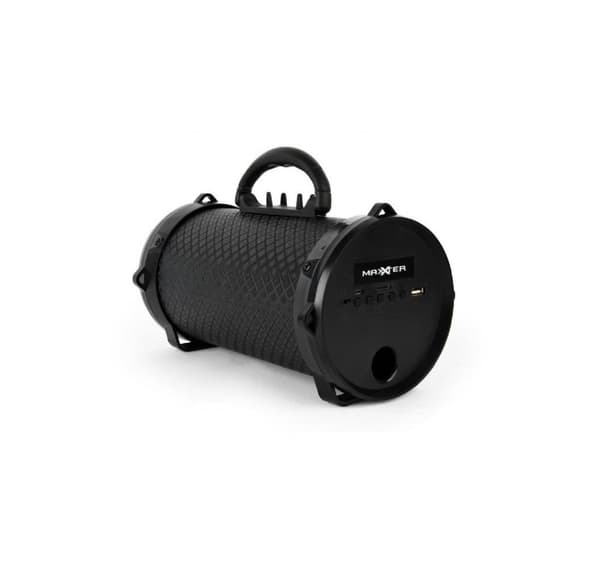 Gembird, Bluetooth "Boom" högtalare med equalizerfunktion märkt av Maxxter, ACT-SPKBT-B Svart, Blå, Röd