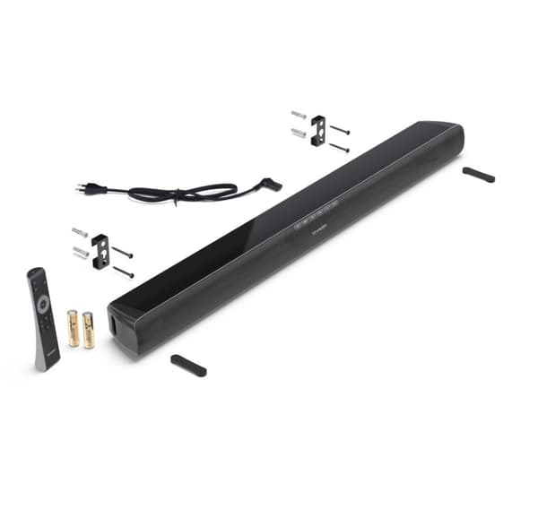 Sharp, Soundbar med Bluetooth, Soundbar för TV över 32", HT-SB100