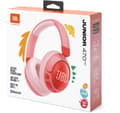 Miniatyrbild 6 av 8: JBL trådlöst headset Junior 470NC, rosa