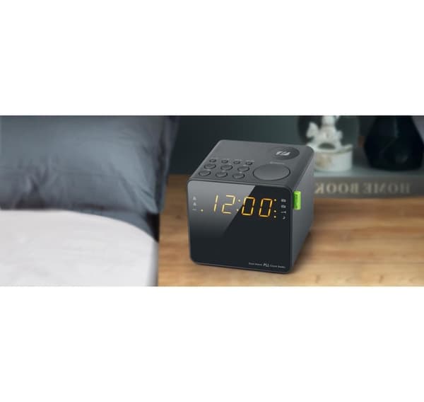Muse M-187CR Dubbel väckarklockaradio