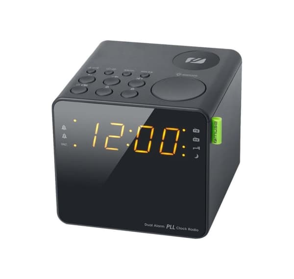 Muse M-187CR Dubbel väckarklockaradio
