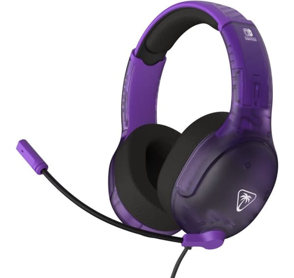 Turtle Beach headset Airlite Fit Nintendo Switch, spøgelseslilla