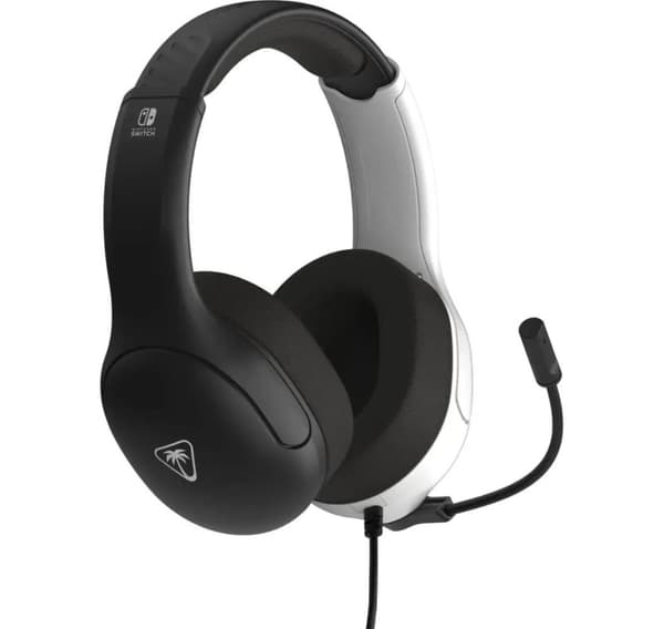 Turtle Beach headset Airlite Fit Nintendo Switch, svart/vit