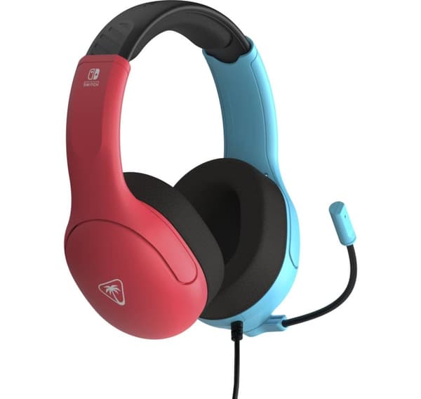Turtle Beach headset Airlite Fit Nintendo Switch, blå/röd