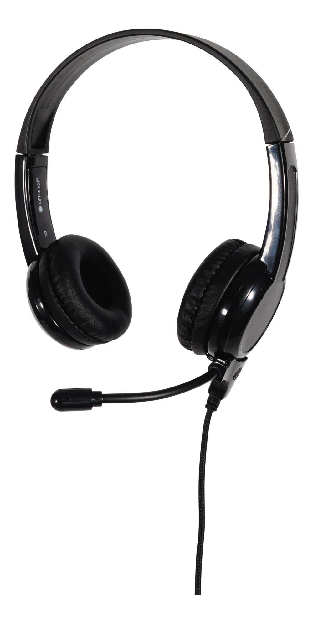 BuddyPhones Scholar PLUS Kids headphones, Black