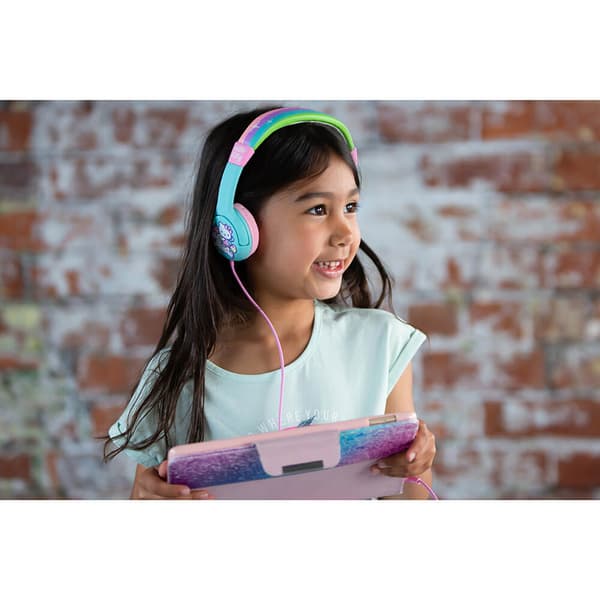 HELLO KITTY  Hörlur Junior On-Ear 85dB Grön/Rosa Enhörning