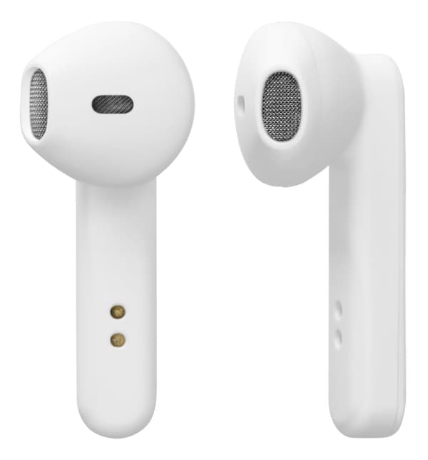 T110 TWS earbuds charging case  BT 5 matte white