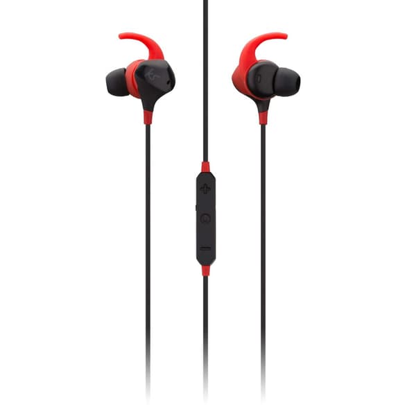 KITSOUND Hovedtelefon In-Ear Immerse ANC Trådløs Rød
