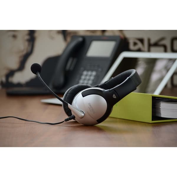 KOSS Kuuloke SB45 USB Over-Ear Mic Musta/Hopea