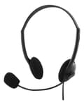 Miniatyrbild 5 av 5: Stereo Headset, 30 mm element, 1x 3.5 mm (4-pole), black