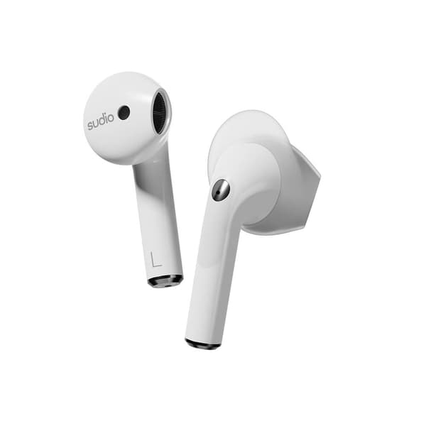 SUDIO Hodetelefon NIO True Wireless In-Ear Hvit Mic