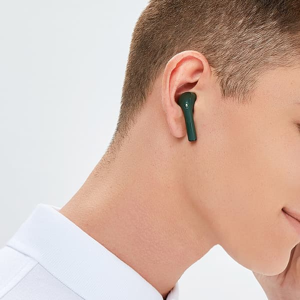 Hovedtelefon NIO True Wireless In-Ear Grøn Mic