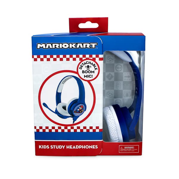 SUPERMARIO MarioKart interaktiv hodetelefon/headset On-Ear 85/94dB bommikrofon