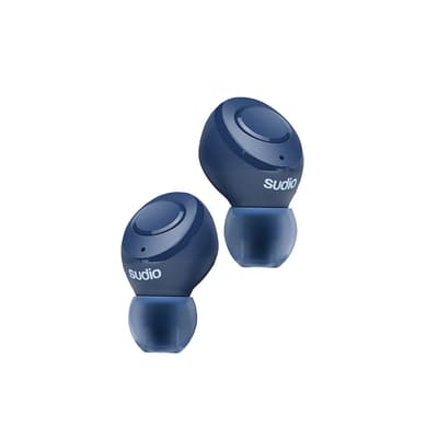 SUDIO Headphone TOLV R True Wireless In-Ear Blue Mic