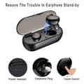 Miniatyrbillede 3 af 7: Trådløse in-ear Bluetooth-hovedtelefoner med opladningsetui og digitalt display