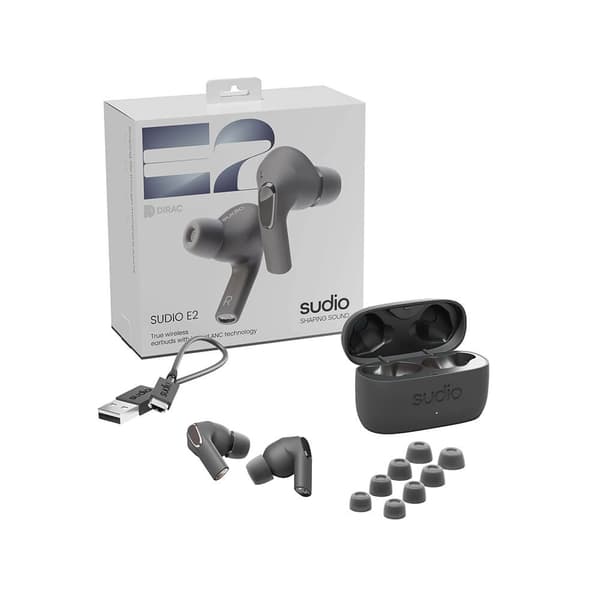 Hörlur E2 In-Ear TWS ANC Svart