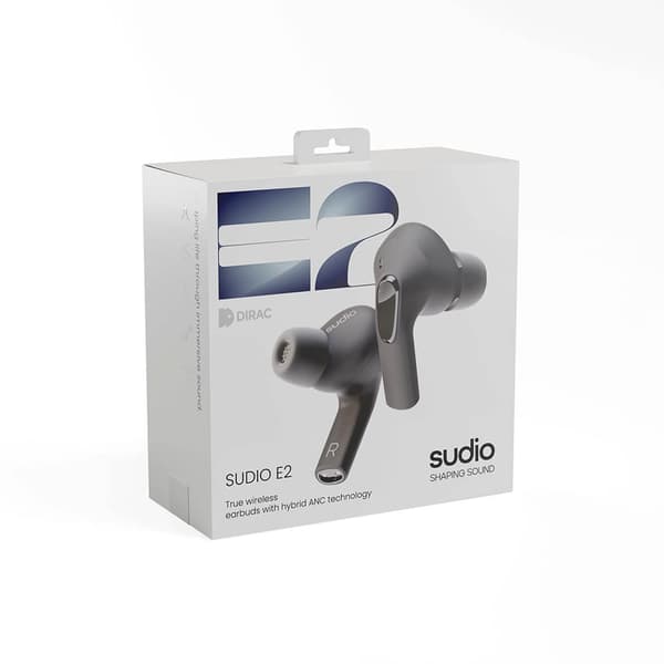 Hörlur E2 In-Ear TWS ANC Svart