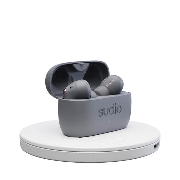 Høretelefon In-Ear E2 True Wireless ANC Skifergrå