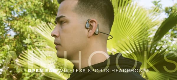 MEE audio AIRHOOKS OPEN EAR TRÅDLØSE SPORTSHOVEDTELEFONER