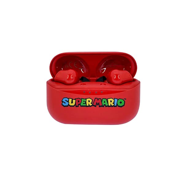 SUPERMARIO Hodetelefon In-Ear TWS Rød