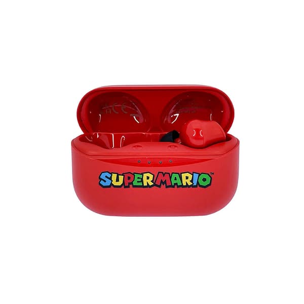 SUPERMARIO Hodetelefon In-Ear TWS Rød