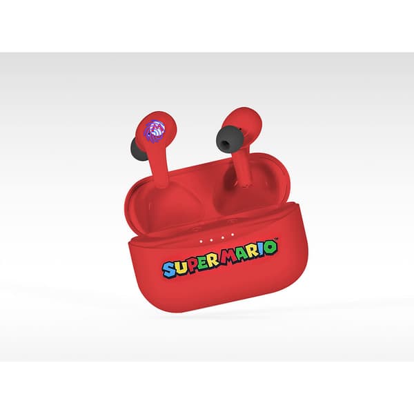 SUPERMARIO Hodetelefon In-Ear TWS Rød