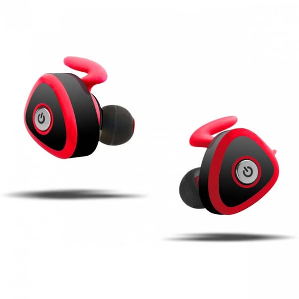 KITSOUND Hovedtelefon In-Ear Comet True Wireless Rød