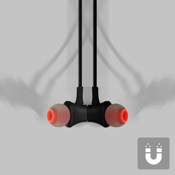 Lightning Earphones In-ear Eartips Akashi Multifunction Button Black