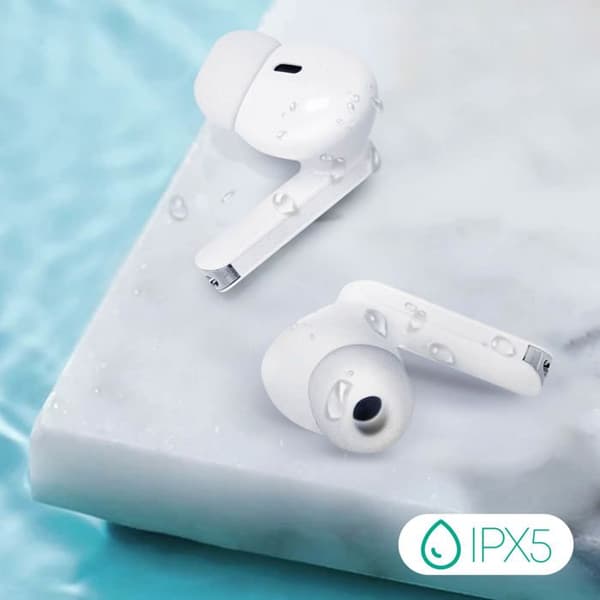 Trådlösa hörlurar - AVIZAR - In-ear - Bluetooth 5.0 - Vattentät IPX5 - Batteritid 5-6H