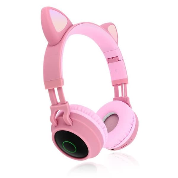 Bluetooth-hörlurar - AVIZAR - Cat Ears - Lätt animation - 12h batteritid - Blandat