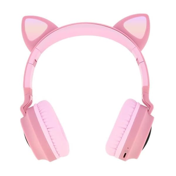 Bluetooth-hörlurar - AVIZAR - Cat Ears - Lätt animation - 12h batteritid - Blandat