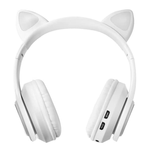 Hörlur - AVIZAR - Kattöron Design - Bluetooth 5.0 - Brusreducering - Batteritid 12h