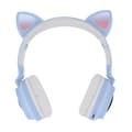 Miniatyrbild 1 av 3: Ljudhörlurar - AVIZAR - Kattöron - Bluetooth - Ljusanimation - Batteritid 12h