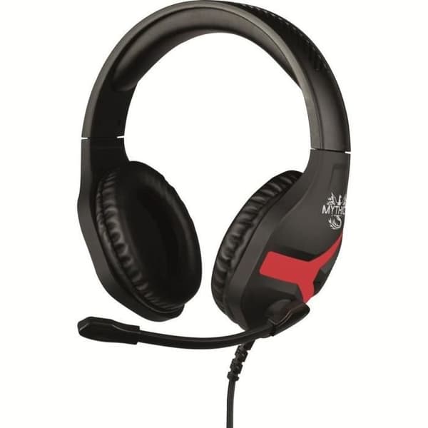KONIX Mythics Nemesis Black Gaming Headset - Switch och Switch Lite