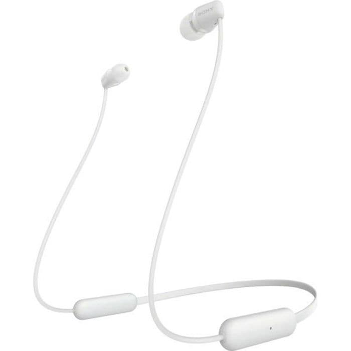 SONY WI-C200 Trådlösa Bluetooth In-Ear-hörlurar - Nackbandsstil - Svart