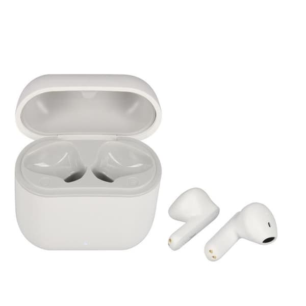 Trådlösa hörlurar - AKASHI - ALTBUDSBTWH - Bluetooth 5.0 - IPX5 vattentät - 24h batteritid