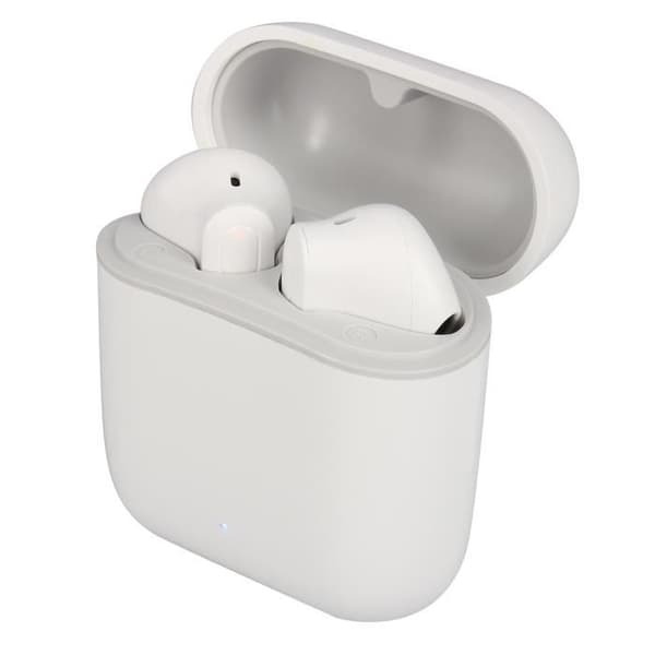 Trådlösa hörlurar - AKASHI - ALTBUDSBTWH - Bluetooth 5.0 - IPX5 vattentät - 24h batteritid