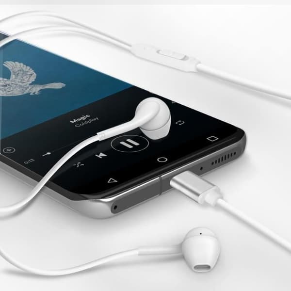 Hörlurar - FAIRPLAY - USB-C - Brusreducering - Brusisolering - Vit