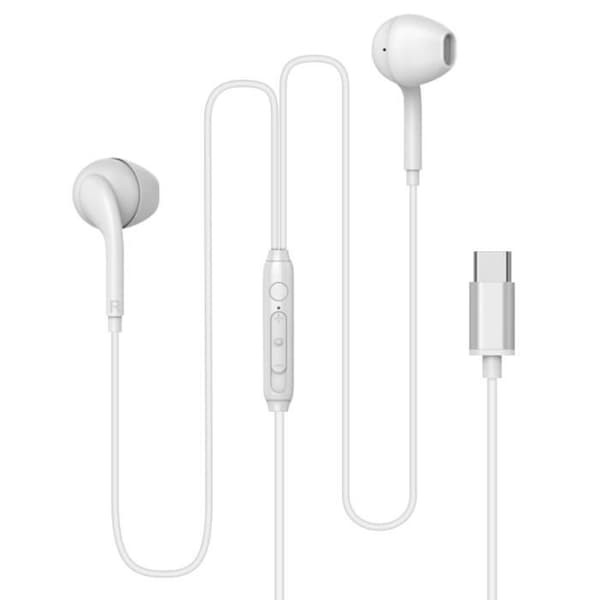 Hörlurar - FAIRPLAY - USB-C - Brusreducering - Brusisolering - Vit